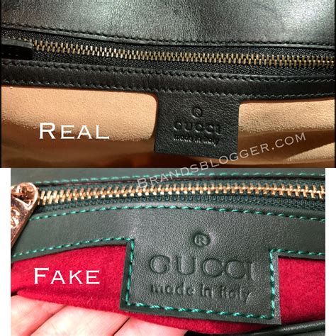 how to tell real gucci bag from fake|faux gucci bag.